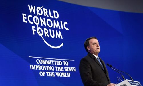 Brazil’s Bolsonaro sings a song of human folly at Davos t.co/nRot9EYlHA pic.twitter.co