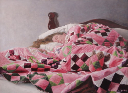 Dream   -    Neil SternbergBritish-Canadian, b.oil on canvas, 34 x 24 in.
