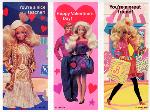 XXX melancholyprince:1992 Barbie Valentines photo