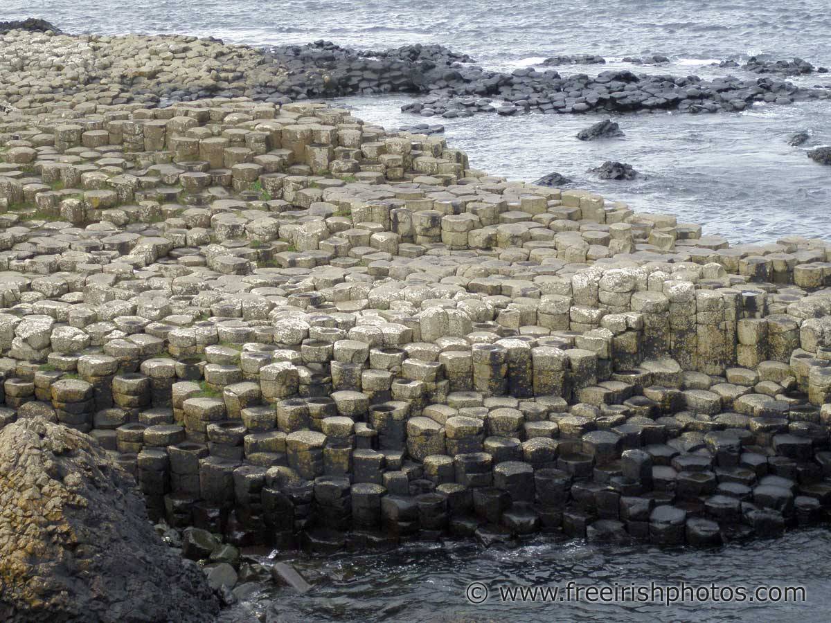 innerbohemienne:  The Giant’s Causeway in Antrim, Ireland is an area of about 40,000