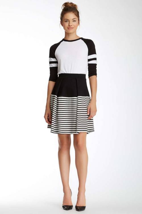 Everleigh Ponte Skater Skirt (Petite)See what&rsquo;s on sale from Nordstrom Rack on Wantering.