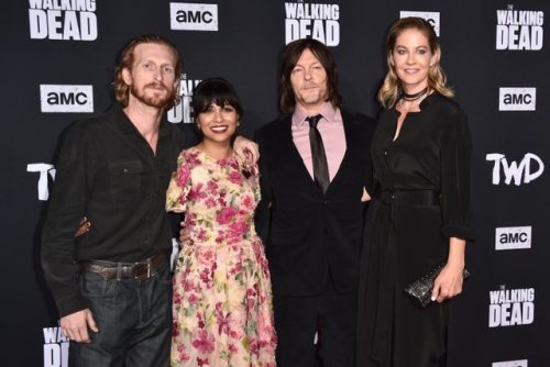 The Walking Dead premiere. Gettys Images