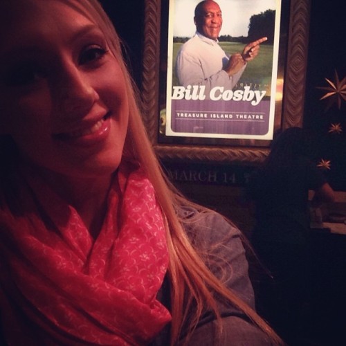 Taking my mom &amp; stepdad to see Bill Cosby. Show&rsquo;s about to start!