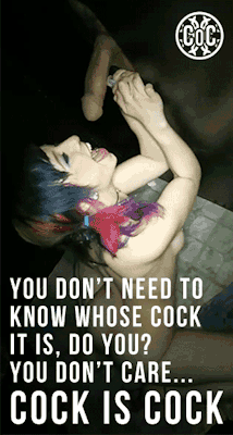 lonelylela:  mysexyass4u39:thechurchofcock:you don’t need to know whose cock it is, do you? you don’t care… cock is cock.. and cock is godMmmm yes I wouldn’t care as long as it was in my mouth !!!As long as I could feel it cum down my throat!