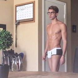 hotguypics:  Our insanely gorgeous #coverboy @princescot lookin cute in those glasses 😍