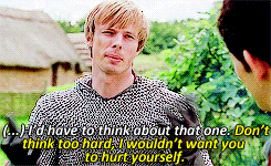 arthurpendragonns:Merthur + Sass