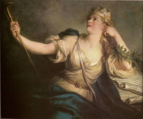 23silence:Charles Antoine Coypel (1694-1752) - Muse Calliope