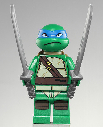 peek-a-dillo:  Lego Ninja Turtles adult photos