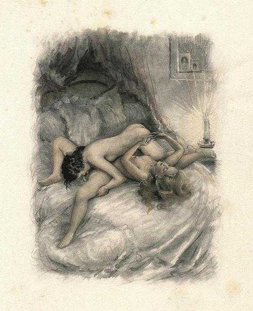 eberotic: The wonderful work of Paul-Emile Becat. Early 19th century erotica.