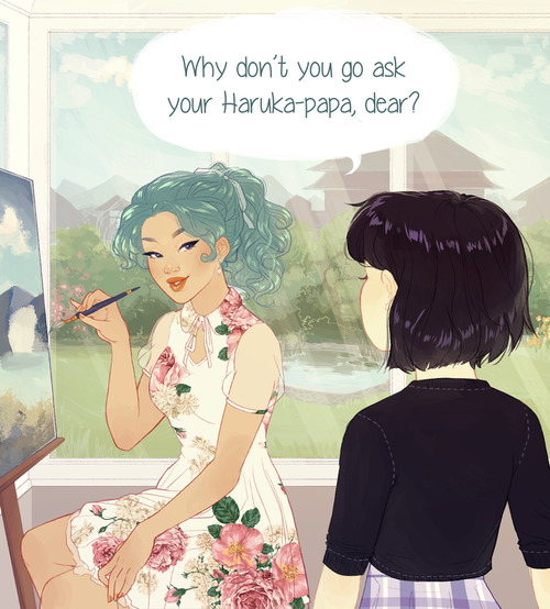 asksailorpluto:   …She always had been a curious girl.     