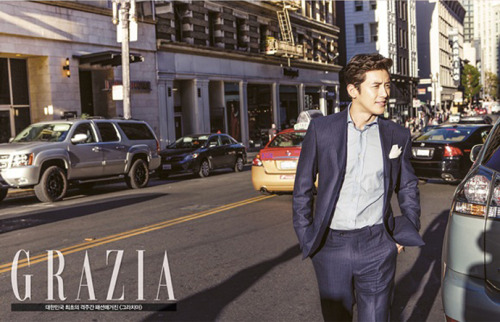 Go Soo Для GRAZIA 11/2013