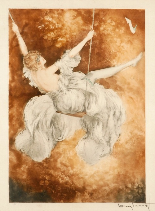 “Swing” by Louis Icart, 1928