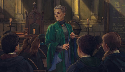 Minerva McGonagall by Vladislav Pantic 