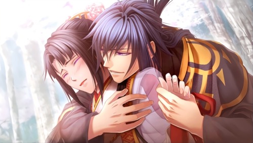 ledivetrov: otome-cgs: Shirahana no Ori ~Hiiro no Kakera 4~ Shiki no Uta Kuso no Mikoto In my hum