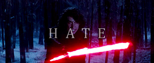 madfilmstudent:Fear is the path to the dark side. Fear leads to anger. Anger leads to hate. Hate lea
