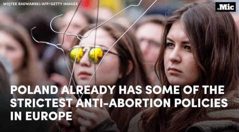 this-is-life-actually:  The women of Poland spoke out and their voices were heard