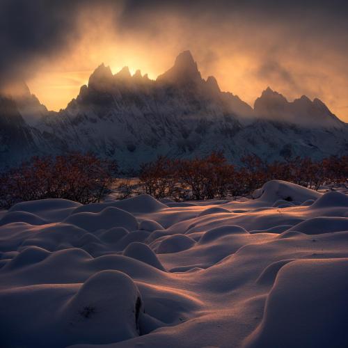 oneshotolive:  Sunset in Yukon Territory,