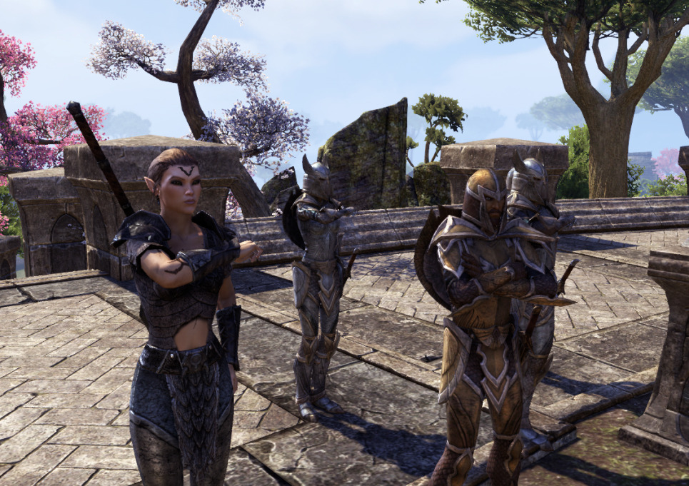 if you play The Elder Scrolls Online. my nickname is Miyalane. Aldmeri Dominion (NA