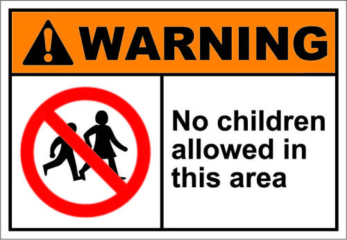 wearebullroyalty: jukeboxemcsa: submissivefeminist: CHILDREN (UNDER 18) ARE NOT WELCOME HERE I’m 