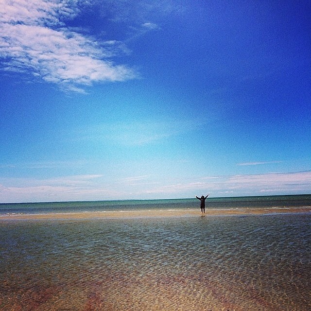 I love Cape Cod. Perfect weather this weekend. #capecod #beach (at Campground Beach)