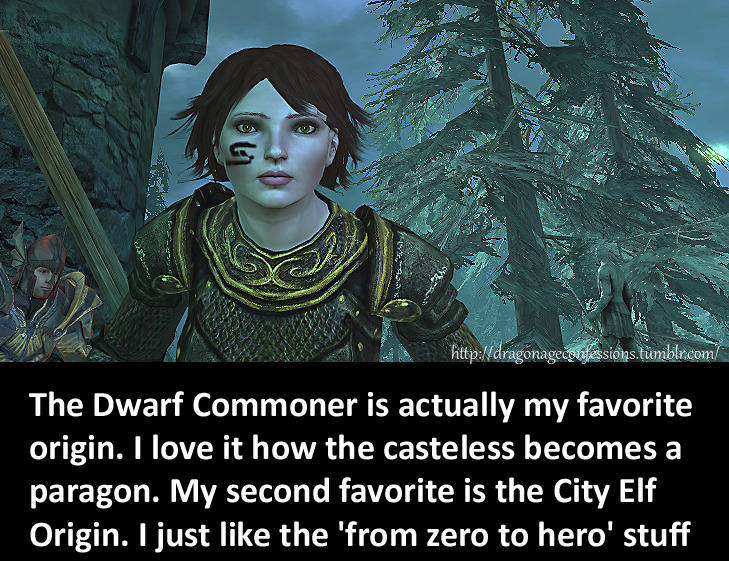 Dragon Age: Origins. Dwarf Commoner. 