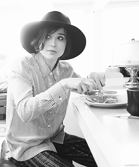lunaemoth:  Ellen Page for Vogue Magazine (April 2015) 