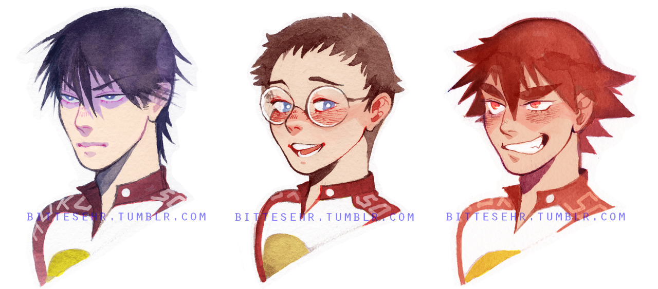 bittesehr:  full sohoku team stickies are available for pre-order in my store! 