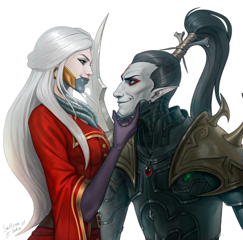Chaotic Evils: *actively Flirting*