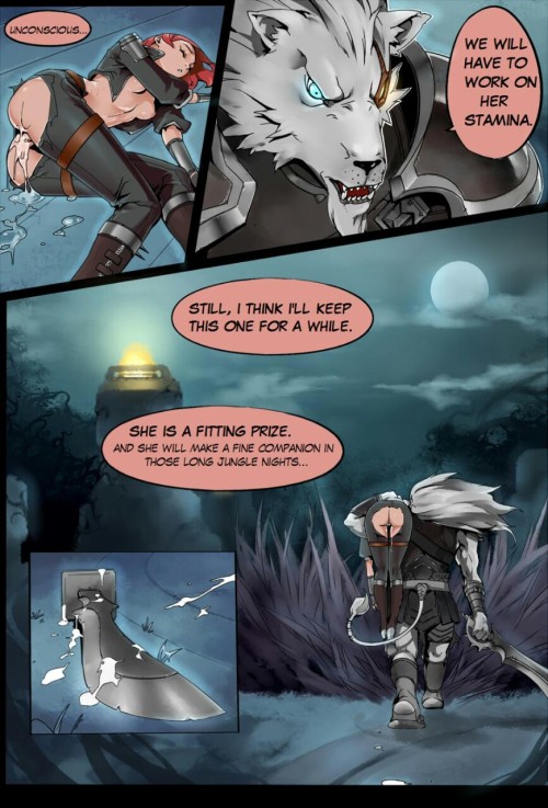 frozenflamesub:  Request: Rengar x Katarina comic! Twisted Intent 1!  Enjoy!  ~Sona.