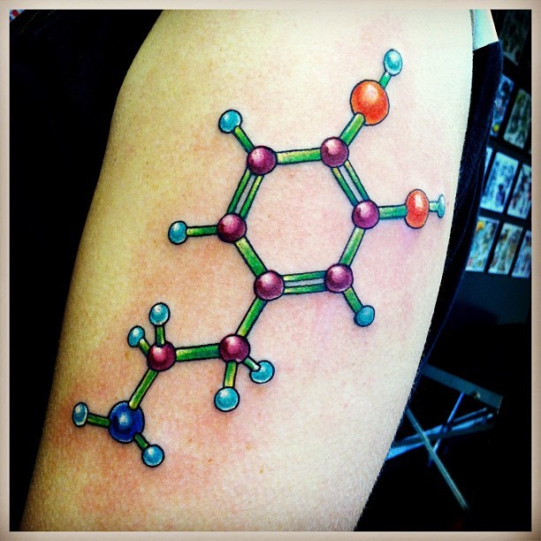 10 Stylish Chemistry Tattoo Designs for Men and Women