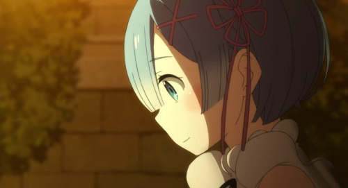 Rem is so great… such a sweetie but still brutally honest xD Love this show