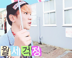 keyeomi:  How to pack and dry your umbrella like a Kibum 