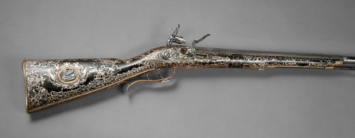 Flintlock fowler belonging to Emperor Karl VI of Austria, dated 1722.from The Kunsthistorisches Muse