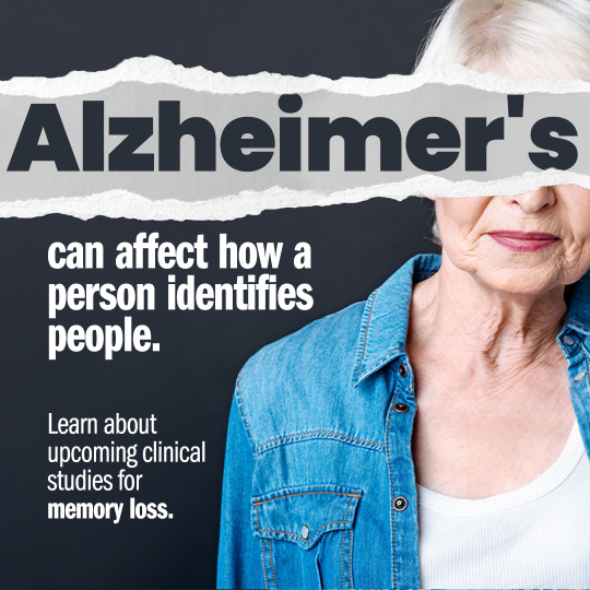 Alzheimer's can affect how a person identifies people