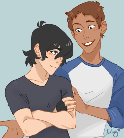 robojunbug:a very casual klance doodlei am into this ship ᕕ( ᐛ )ᕗ ESPECIALLY like, shy keith x 