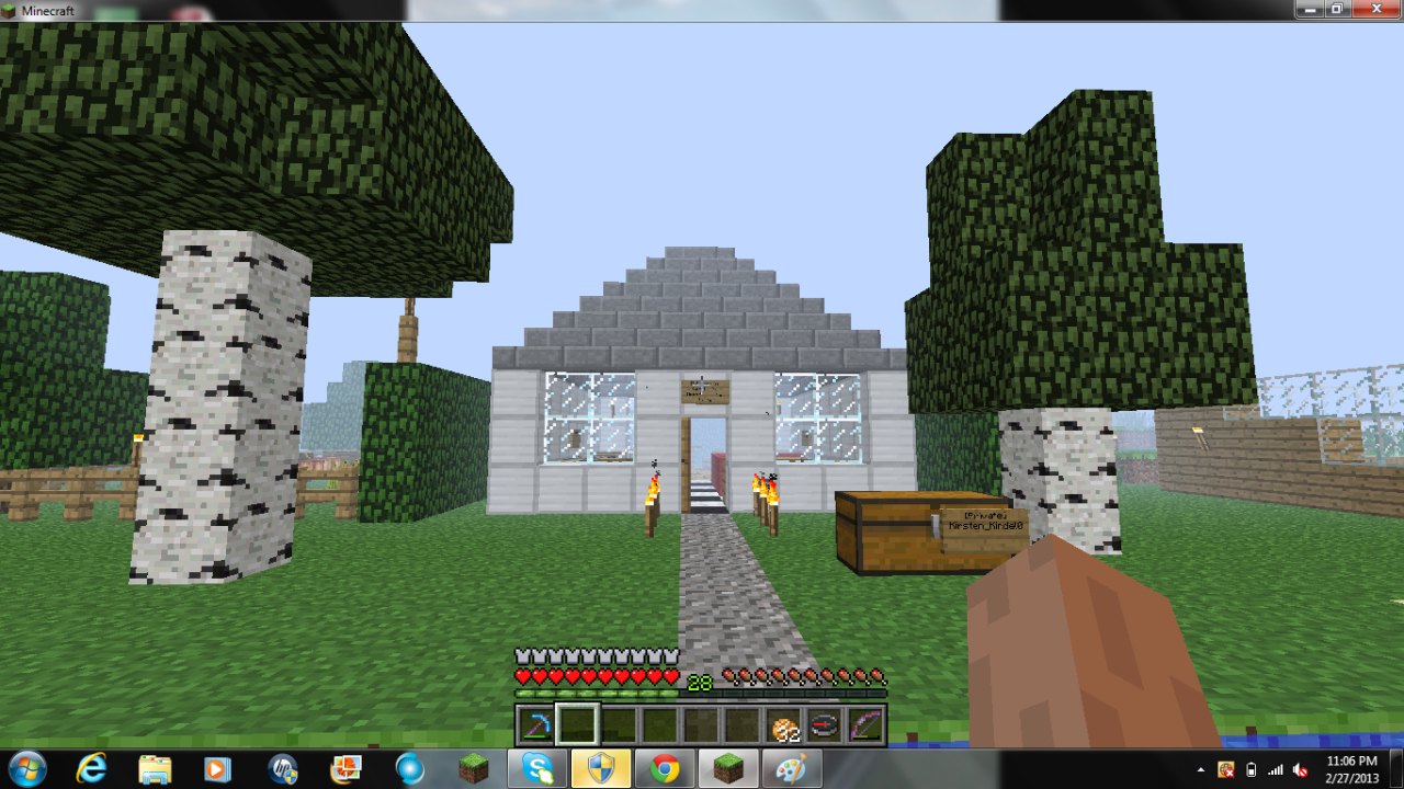 Apparently it&rsquo;s okay to steal iron blocks from my diner that just now got
