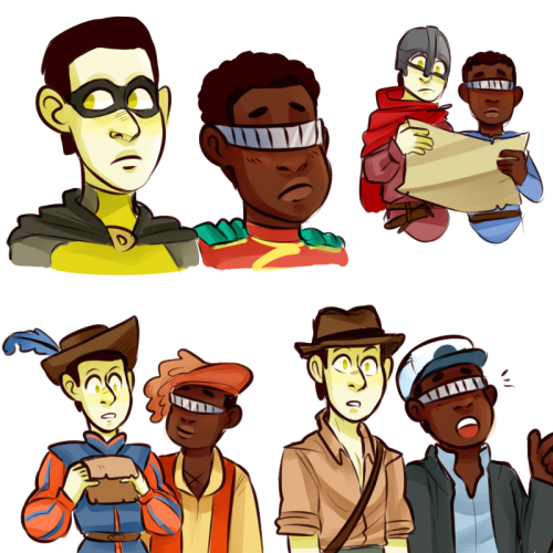 doodlingleluke:after watching ds9 I really wish we could have seen data and geordi go on more random