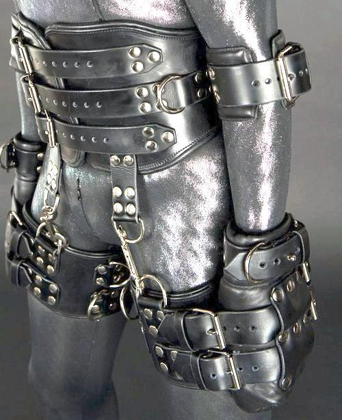 Boxed up slave
