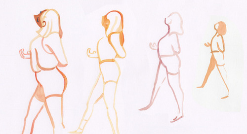gesture drawing week, day 1 pt.1