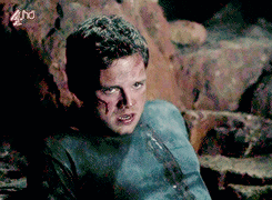 stevebarness:  Sebastian Stan tied up and bloody in Labyrinth (◕‿◕✿) 