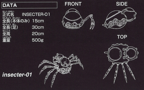 thevideogameartarchive:  Our final art for Snatcher - the Snatcher itself and the Insecter! [The Video Game Art Archive][Support us on Patreon] 