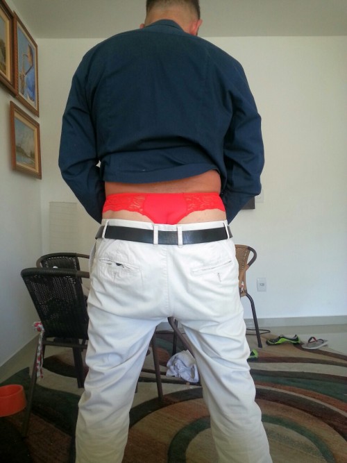 carlosdallaslover:  Love work in my panties 