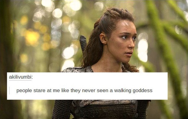 commanderlexa-clarke:The 100 +Text Posts+ Lexa