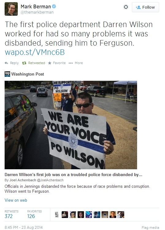 princesswhatevr:  iwriteaboutfeminism:  Darren Wilson supporters are the literal