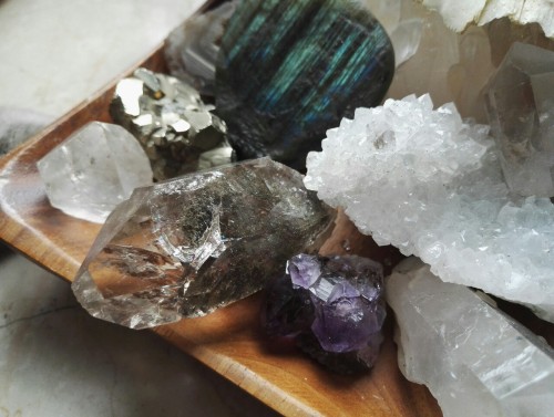 My small gemstone collection.Tumblr | Instagram | Etsy Shop