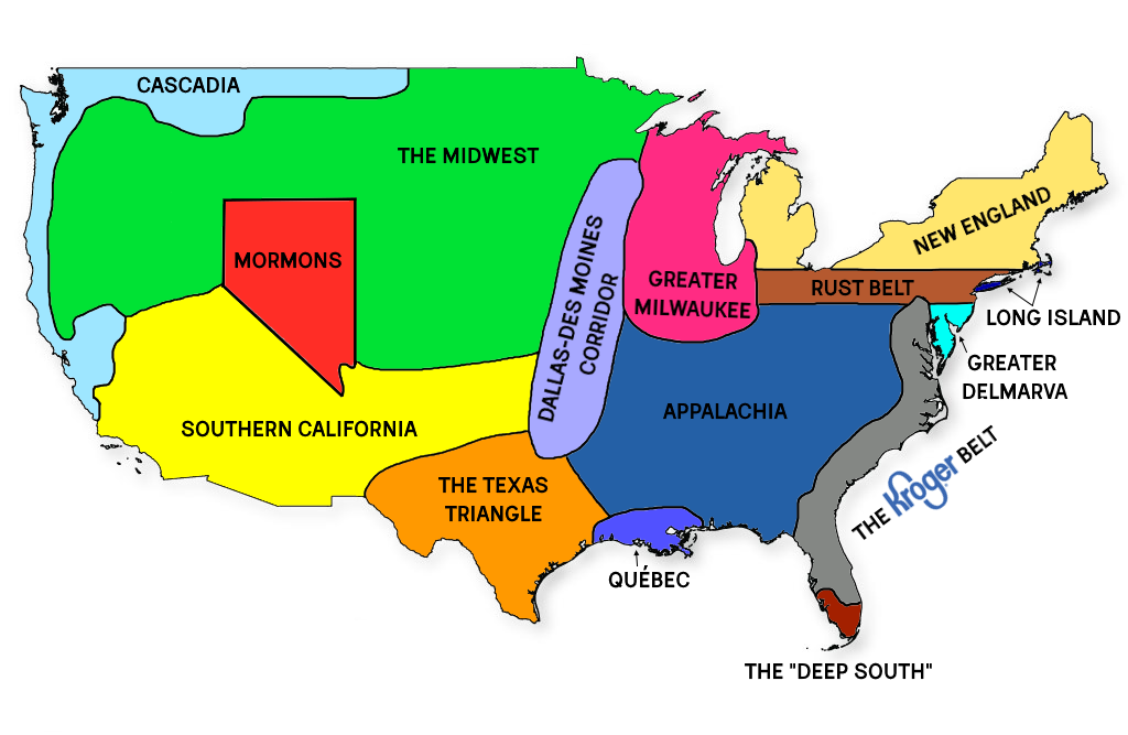 Map Of US Social And Cultural Regions I Made That Maps On The Web C94486be236d8276ba876a0f9e64f2ac5d8fd7fe