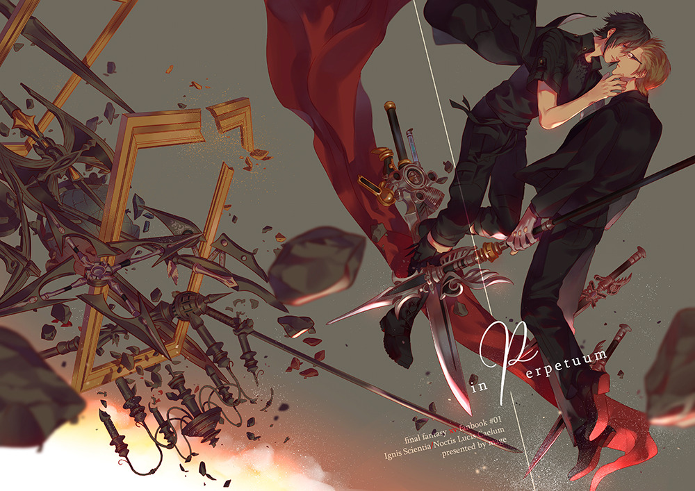 magemg:    In PerpetuumFFXV - Ignis/Noctis doujinshi book #01   It’s common fear