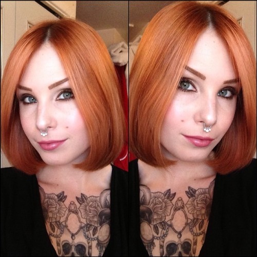 leannevonhorror:  “Ready <3 #redhead”