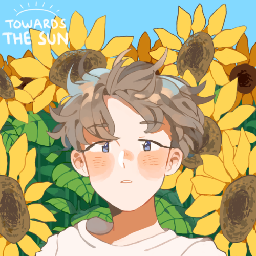 the current icons of my comic Towards the sun and Sunny side up (which is new!!)