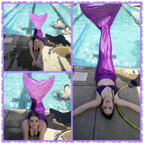 #TBT to that time I was a #Mermaid @ #epicnerdcamp2017  #mermaidlessons #mermaidtraining #mermaidaca